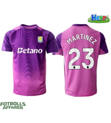Aston Villa Emiliano Martinez #23 Målvakt Tredje Tröja 2025-26 Kortärmad